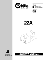 Miller 22A Owner's manual