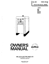 Miller 320P Owner's manual
