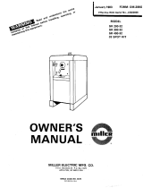 Miller JC622608 Owner's manual
