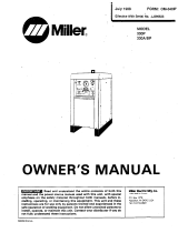 Miller 330A/BP Owner's manual