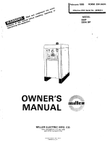 Miller JE780414 Owner's manual