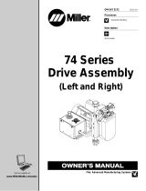 Miller 74 SERIES MPA DRIVE ASSEMBLY Owner's manual