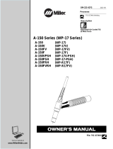 Miller A-150 TORCHES Owner's manual
