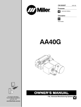 Miller MJ255510U Owner's manual