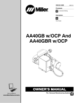 Miller LF350001U Owner's manual