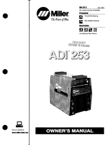 Miller ADI 253 Owner's manual