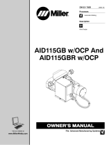 Miller AID115GBR Owner's manual