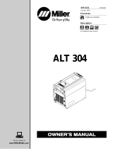 Miller ALT 304 Owner's manual