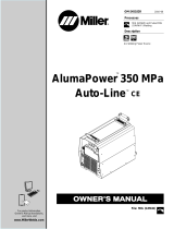 Miller ALUMAPOWER 350 MPA AUTO-LINE CE Owner's manual