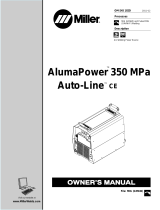 Miller ALUMAPOWER 350 MPA AUTO-LINE CE Owner's manual