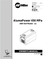 Miller ALUMAPOWER 450 MPA CE Owner's manual