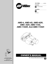 Miller AMD-115GH Owner's manual