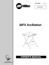 Miller ARC STATION WELD TABLE - 30FX Owner's manual