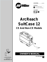 Miller ARCREACH SUITCASE 12 Owner's manual
