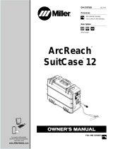 Miller ARCREACH SUITCASE 12 Owner's manual