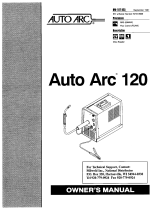 Miller AUTO ARC 120 Owner's manual