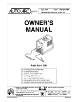 Miller AUTO ARC 120 Owner's manual
