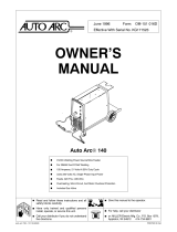 Miller AUTO ARC 140 Owner's manual