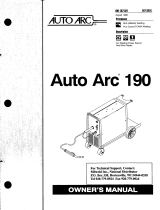 AUTO ARC AUTO ARC 190 Owner's manual