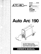 Miller AUTO ARC 190 Owner's manual