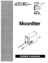 Miller AUTO ARC MOONLITER Owner's manual