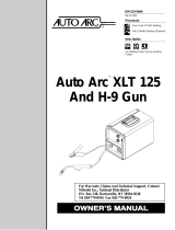 Miller AUTO ARC XLT 125 AND H-9A GUN Owner's manual