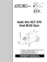 Miller AUTO ARC XLT 270 Owner's manual