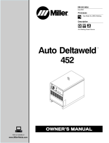 Miller Auto Deltaweld 452 Owner's manual