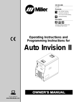 Miller AUTO INVISION II CE User manual