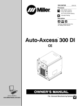 Miller AUTO-AXCESS 300 DI CE Owner's manual