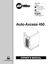 Miller Auto-Axcess 450 Owner's manual