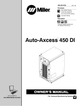 Miller AUTO-AXCESS 450 DI Owner's manual