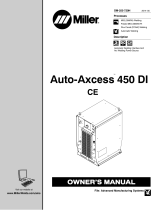 Miller AUTO-AXCESS 450 DI CE Owner's manual