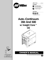 Miller AUTO-CONTINUUM 500 Owner's manual