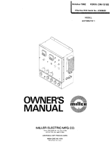 Miller AUTOMATIC 1 Owner's manual