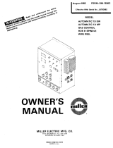 Miller JD703892 Owner's manual