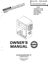 Miller AUTOMATIC 1D MP Owner's manual