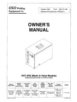 Miller AVC-30Q Owner's manual