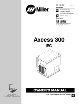 Miller AXCESS 300 IEC Owner's manual
