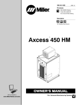 Miller AXCESS 450 HM Owner's manual