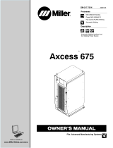 Miller LK460394U Owner's manual