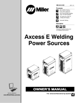 Miller MB090148U Owner's manual