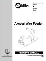 Miller AXCESS WIRE FEEDER Owner's manual
