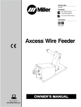 Miller AXCESS WIRE FEEDER CE Owner's manual