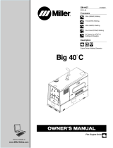 Miller Big 40 C Owner's manual
