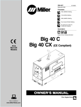 Miller Big 40 C Owner's manual
