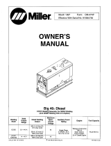 Miller KH360783 Owner's manual