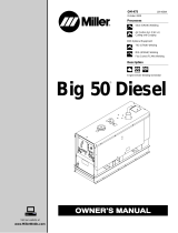Miller BIG 50 DIESEL Owner's manual
