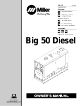 Miller BIG 50 DIESEL Owner's manual