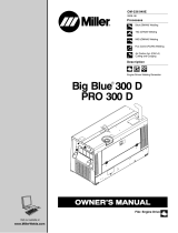 Miller BIG BLUE 300 D Owner's manual